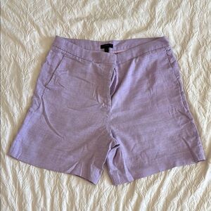 J. Crew Light Purple Women's Shorts